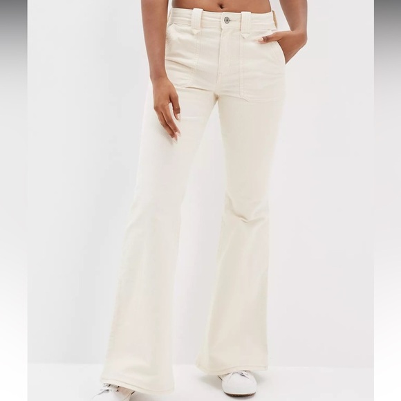 American Eagle Outfitters Pants - American Eagle Corduroy Festival Flare Pants Size 12